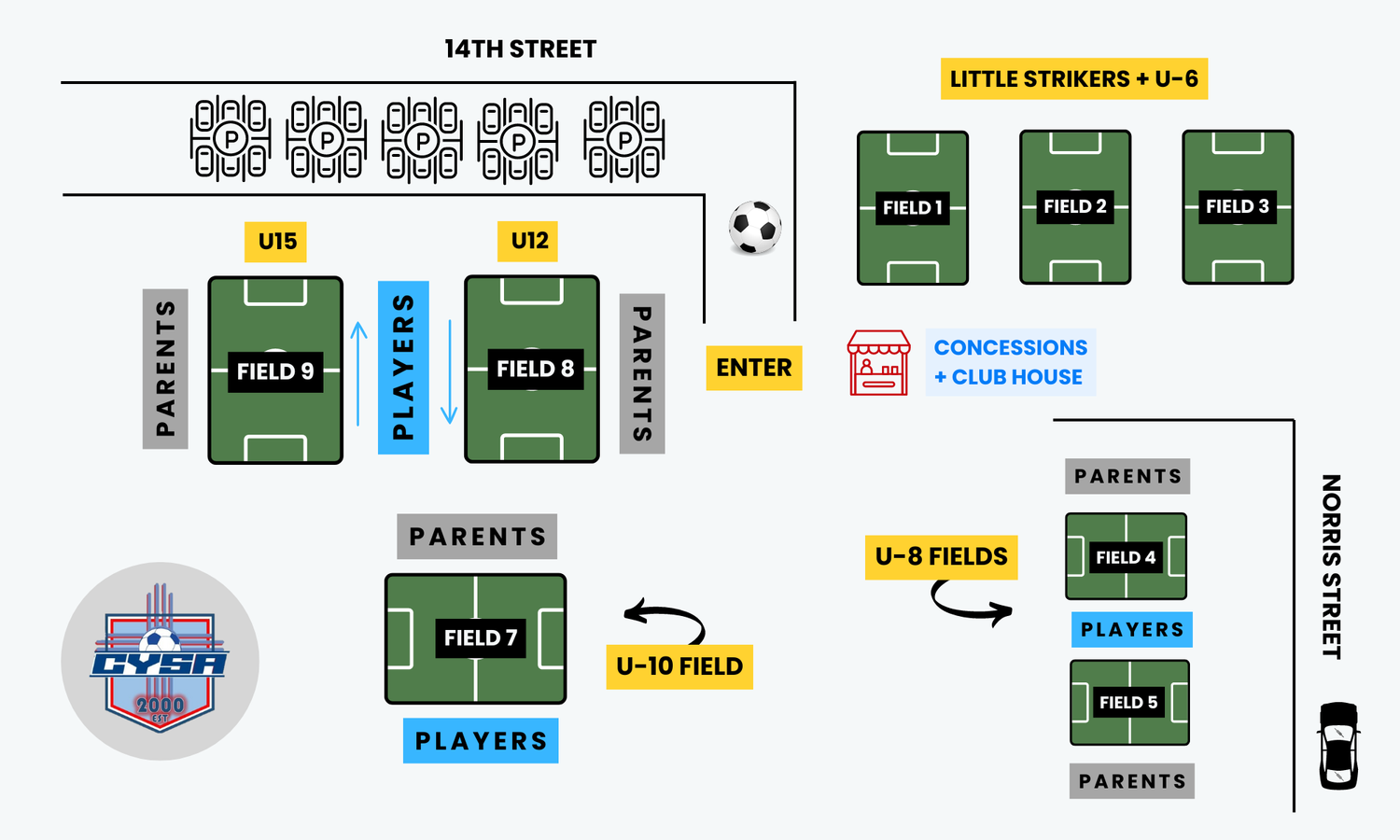 cysa soccer new mexico clovis soccer association youth players u4 u5 u6 u7 u8 u9 u10 u11 u12 u13 u14 little strikers coaching referee